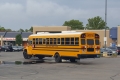 Geltonas mokyklos autobusas