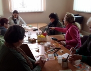 Viešojoje bibliotekoje skaitymo ir dailės terapijos edukacinis užsiėmimas neįgaliesiems „Vydūnas - Lietuvai“